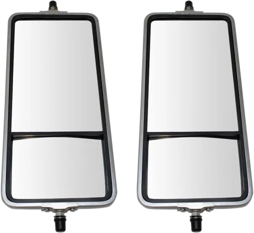 Miniatura 135 de TRQ Juego de 2 piezas de espejo lateral del conductor y del pasajero, ajuste eléctrico calentado sin memoria, color gris, compatible con Volkswagen