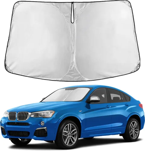 Miniatura 222 de Econour Parasol para parabrisas compatible con Honda Civic 2016-2021, protector de parasol plegable para ventana, bloquea los rayos UV y mantiene tu