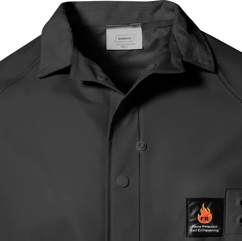 Miniatura 7 de Ironwear 9221FR Chaqueta impermeable ignífuga con capucha desmontable y espalda ventilada