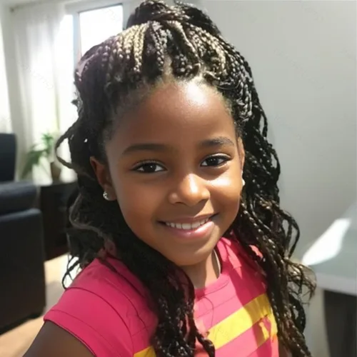 Miniatura 13 de Trenzas de caja Goddess de 150 hebras, cabello rizado de 8 pulgadas, trenzas de ganchillo pretrenzadas, trenzas de ganchillo pretrenzadas, trenzas