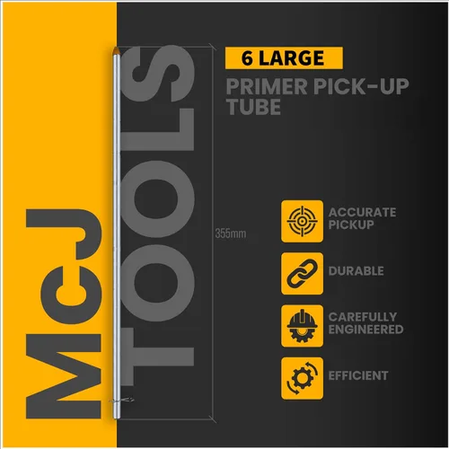 Miniatura 3 de McJ Tools Tubo alimentador de imprimación de recarga grande, paquete de 6
