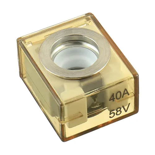 Miniatura 13 de Fusible de Terminal - 100 AMP Calificado para Marina, Máx. 58V DC, Resistente al Agua IP66, Fusible MRBF