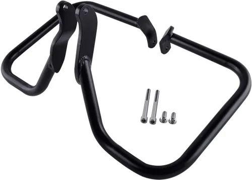 Miniatura 12 de TCT-MOTORPARTS Soportes de conversión para bolsas de sillín Guardaapoyo Compatible con Harley Heritage Springer Softail Fatboy FLSTF FLSTS 1984-2017