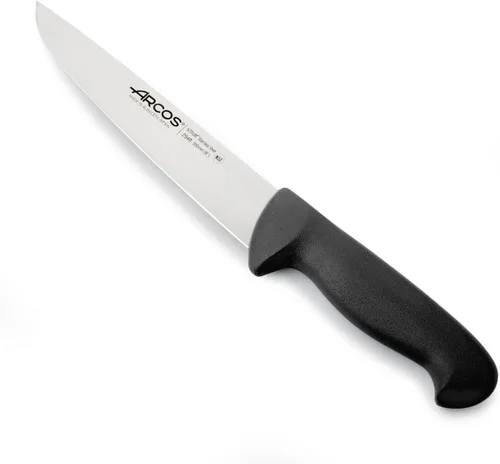 Arcos Cuchillo de carnicero de acero inoxidable nitrum de 8 pulgadas y hoja de 7.874 in. Cuchillo de cocina profesional para cortar carne, pescado y