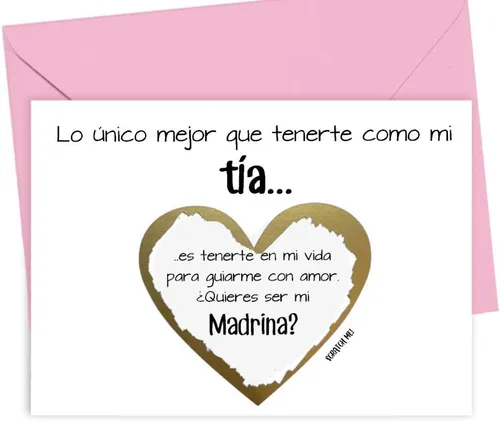 Miniatura 24 de Tarjeta para raspar con texto en inglés «Will You Be My Godmother Godfather Scratch Off», tarjeta para promoción de Tia y Tio a Padrinos de parte