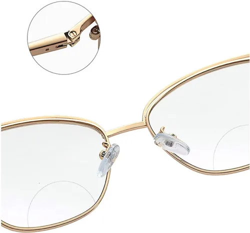 Miniatura 5 de laureles Gafas de sol de gato de transición, fotocromáticas, bifocales, de lectura, para presbicia, para mujer