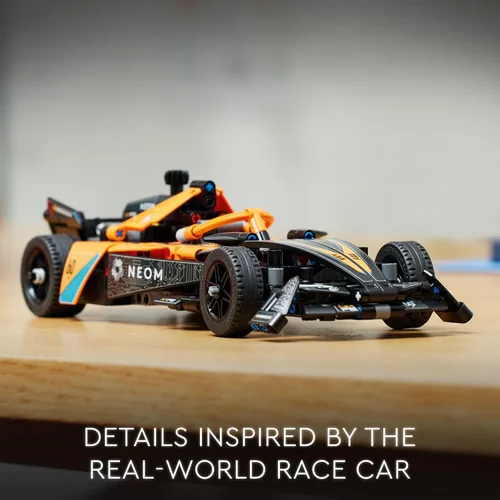 Miniatura 5 de LEGO Technic NEOM McLaren Formula E - Coches de juguete de construcción para niños, niños y niñas, a partir de 9 años, auto de carreras McLaren