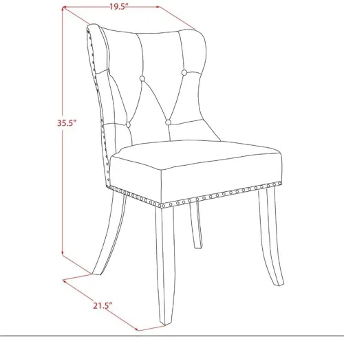 Miniatura 6 de East West Furniture SHSI3-BLK-21 Juego de mesa de cocina de 3 piezas para espacios pequeños contiene una mesa de comedor redonda con pedestal y 2