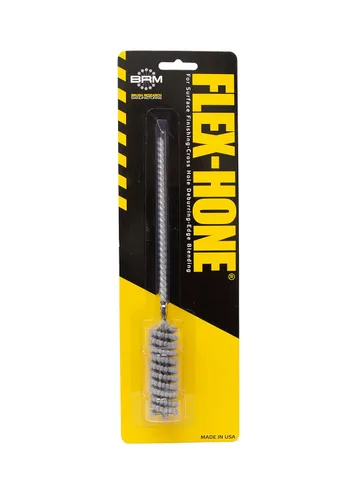 Miniatura 91 de Brush Research BC Flex Hone estándar para cilindros de freno, hidráulica y guías de válvulas, óxido de aluminio, 1-1/8 pulgadas de diámetro, grano
