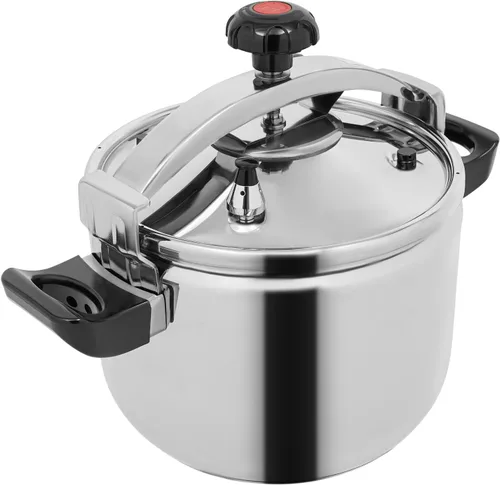 Miniatura 10 de Olla a presión de acero inoxidable de gran capacidad con múltiples funciones de protección para el hogar, restaurantes, comedores, compatible
