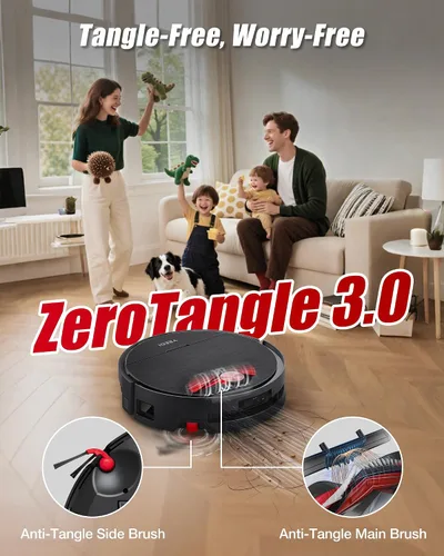 Miniatura 6 de Yeedi S16 Plus Robot Aspiradora y Trapeador con Estación Omni Automática, Succión de 16,600Pa, Mopa Autolavadora OZMO, ZeroTangle 3.0, Elevación