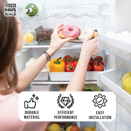 Miniatura 4 de WR60X10307 WR60X10074 Motor de ventilador evaporador de refrigerador, compatible con GE, Hotpoint reemplaza con motor de ventilador de refrigerador