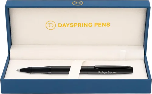 Miniatura 8 de Dayspring Pens Richmond - Bolígrafo de punta redonda, acabado cromado, grabado personalizado: graduación, nuevo trabajo, promoción u regalo