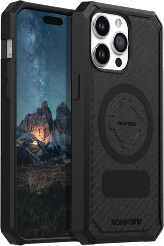 Miniatura 15 de Rokform - Funda para iPhone 14, Serie Rígida, Magnética Dual, Cubierta para iPhone con RokLock de Bloqueo Giratório, Equipo Protector para Apple