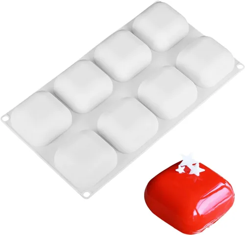 Miniatura 16 de OCPO KITCHEN Moldes de silicona con forma de corazón 3D para hornear pasteles de mousse, molde de silicona 3D para dulces, pastelería, chocolate