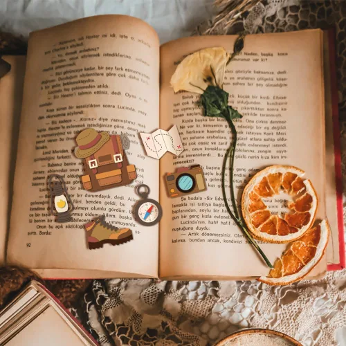 Miniatura 3 de GLOBLELAND Troqueles de corte de camping para hacer tarjetas, carpa de coche, troqueles para manualidades, álbumes de recortes, diario, papel