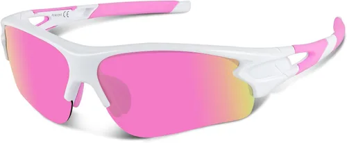 Miniatura 17 de BEACOOL Polarized Sports Sunglasses for Men Women Youth Baseball Fishing Cycling Running Golf Motorcycle Tac Glasses UV400 Negro rojo