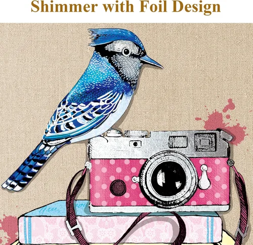 Miniatura 3 de Diario Blue Jay para niñas, regalo para adolescentes, niños, diario con bolígrafo y cierre magnético, 192 páginas para escribir, cuaderno forrado
