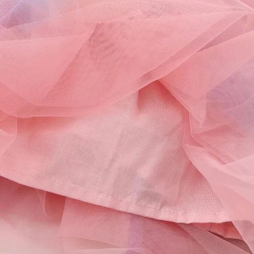 Miniatura 6 de Vestido tipo tutú para niña, vestido sin mangasmanga larga para niña, vestido de verano de tul para niña