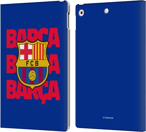 Miniatura 14 de Head Case Designs Funda de piel tipo libro con licencia oficial del FC Barcelona Barca compatible con Apple iPad 9.7 2017 / iPad 9.7 2018 Tipo Barca