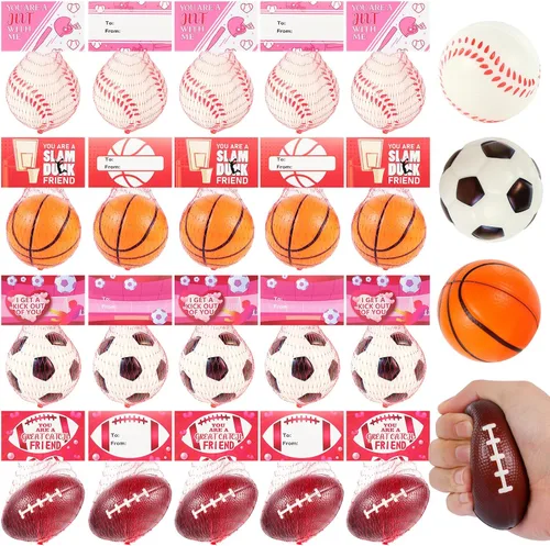 Miniatura 11 de LiYiQ 24 piezas de recuerdos de fiesta de béisbol 2.36 pulgadas pelotas de estrés de béisbol recuerdos de cumpleaños de béisbol pelotas de espuma