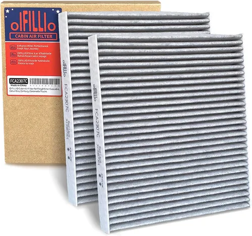 OIFILLIO Filtro de aire de cabina para camiones Kenworth T680 T880 Peterbilt 579 567 International LT625 Reemplazar X1987001, AF55839, P640110,