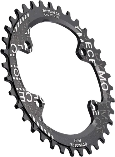 Miniatura 2 de Cadena estrecha y ancha 96BCD de velocidad única 32T 34T 36T 38T redonda para Shimano M6000 M7000 M8000 M9000