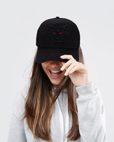 Miniatura 5 de Gorra de béisbol de tigre para papá, gorra de camionero bordada con animal ajustable, gorra de golf y tenis para hombres y mujeres