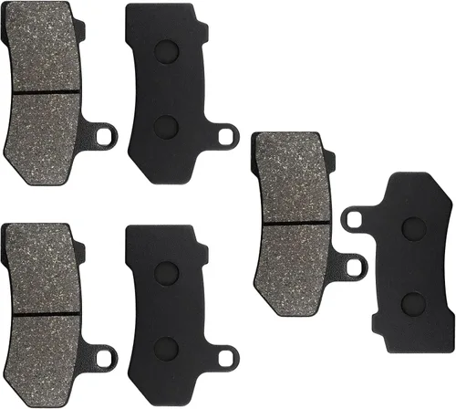 Miniatura 7 de Pastillas de freno delanteras y traseras para Harley Road Glide 2008-2021, FLHX Street Glide 2008-2022, Road King 2008-2022, FLHTCU Ultra Classic