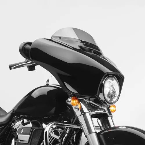 Miniatura 7 de TCT-MOTORPARTS Carcasa Exterior de Plástico ABS en Negro Vivo para Harley Touring Street Glide Electra Glide Classic FLHT Tri Glide 2014-2023 Vivid