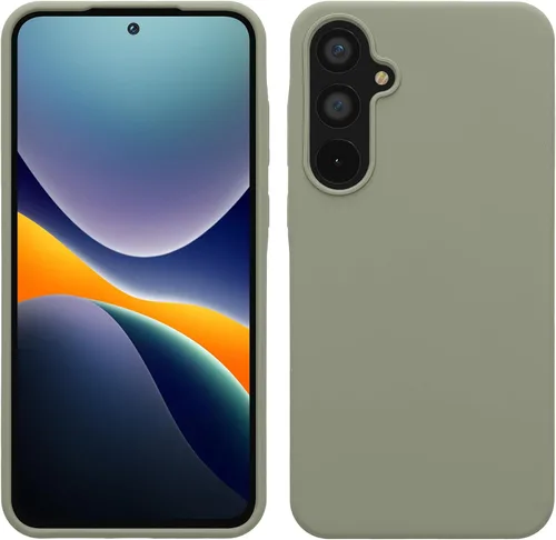 Miniatura 170 de kwmobile Funda Compatible con Samsung Galaxy A14 5G - Funda de teléfono de TPU y silicona con acabado suave - Verde Lima