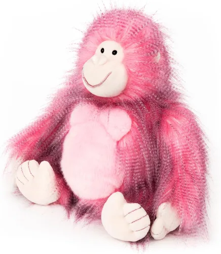 Miniatura 3 de GUND Colección Fab Pals, gorila Ramona, animal de peluche de mono de peluche para edades de 1 año en adelante, rosa, 11.5 pulgadas Gorilla