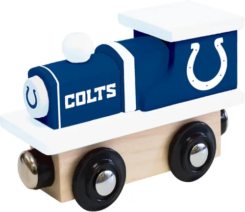 Miniatura 23 de MasterPieces NFL San Francisco 49ers - Tren de juguete de madera real, para mayores de 3 años, color negro