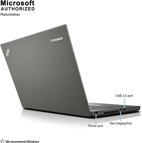 Miniatura 3 de Lenovo ThinkPad T450 Computadora portátil de negocios HD de 14 pulgadas, Intel de doble núcleo i5-5300U hasta 2.9 GHz, 8 GB de RAM, 256 GB SSD