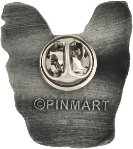 Miniatura 12 de PinMart Pin de solapa plateado para amantes de los perros de raza de perro