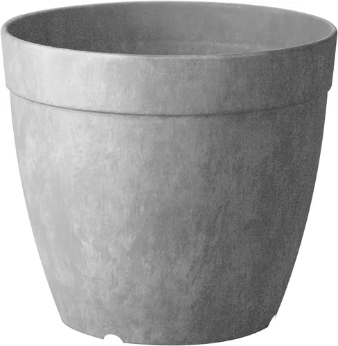 Miniatura 7 de Root & Vessel Maceta redonda Dolce, negra, 6 pulgadas