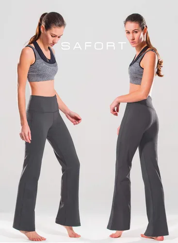 Miniatura 107 de Safort Pantalones de yoga con entrepierna de 28" 30" 32" 34"más amplios en la parte inferior para botas altas, 4 bolsillos, UPF50+
