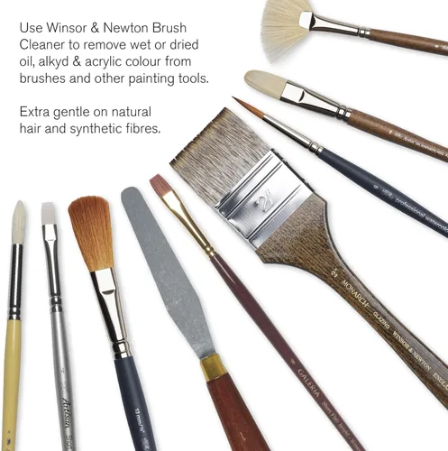 Miniatura 5 de Winsor & Newton Limpiador y restaurador de cepillos, botella de 16.0 onzas
