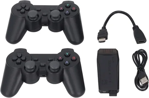 Miniatura 3 de Consola de juegos retro inalámbrica 4K controladores duales de 2.4 GHz, más de 20000 juegos clásicos, 9 emuladores Plug and Play HDMI Stick