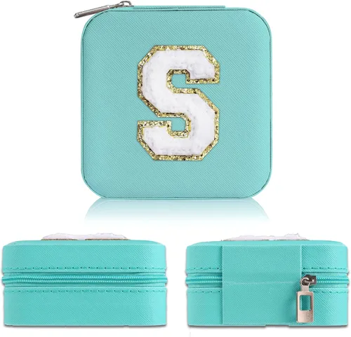 Miniatura 3 de Regalos para ella, regalos de viaje para mujer, accesorios de viaje para niñas, joyero pequeño de artículos esenciales de viaje, estuche de joyería