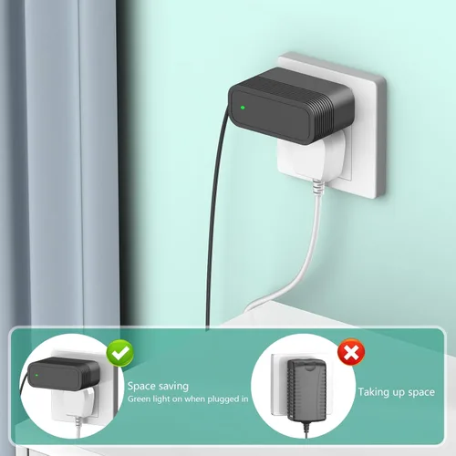 Miniatura 5 de Adaptador de corriente de 5V 2A para teléfono Yealink T54W, T46U, MP54, MP56, T57W, T46S, T48U, T53W Reemplazo de fuente de alimentación