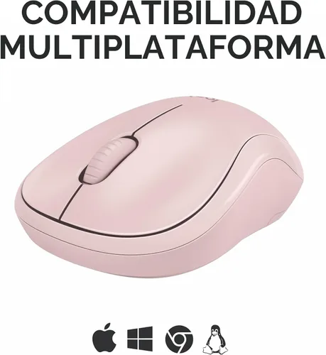 Miniatura 6 de Logitech Mouse inalámbrico M185, 2.4 GHz con mini receptor USB, duración de la batería de 12 meses, seguimiento óptico de 1000 DPI, ambidiestro