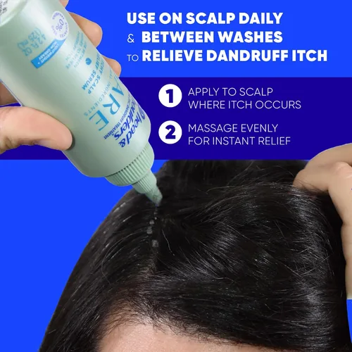 Miniatura 7 de Head & Shoulders Matt Loves Hair Favorites: Smooth & Silky 2 in 1 (28.2oz) + Bare Itchy Scalp Relief Serum (4.2oz) - Dandruff Shampoo and