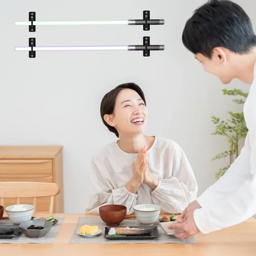 Miniatura 5 de uxcell Soporte de pared para espada, 1 juego de soporte de pared para sable de luz acrílico, soporte de pared para espada de sable de luz, soporte