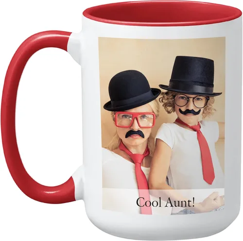 Miniatura 16 de Let's Make Memories Taza con fotos personalizada, taza de café personalizada, tu foto o obra de arte de niños, para ella, cumpleaños, para mamá