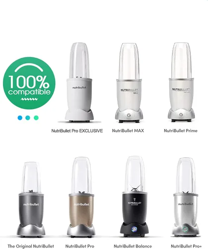 Miniatura 7 de NutriBullet - Piezas de repuesto para extractor compatible con licuadora NutriBullet 600 w/900 w (paquete de 1, gris)