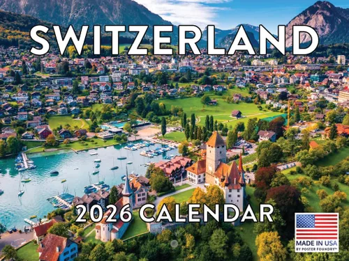 Miniatura 63 de Calendario Argentina 2026 Calendario mensual de pared de 12 meses Fabricado en Estados Unidos