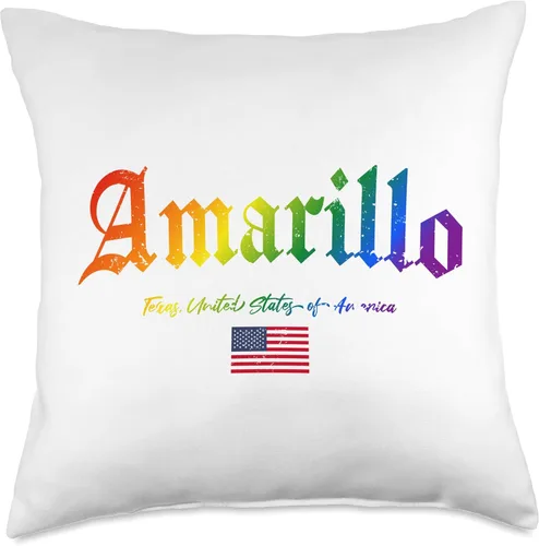 Miniatura 4 de Amarillo Gothic Design Lgbtqai+ rainbow Version Throw Pillow