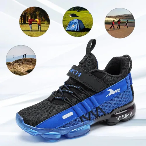 Miniatura 5 de VITUOFLY Boys Sneakers Kids Running Shoes Girls Mesh Fitness Shoe Indoor Training Sneaker Lightweight Outdoor Sports Athletic Tennis Shoes for