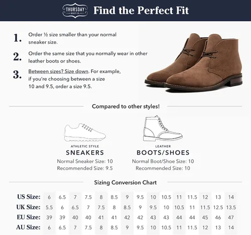 Miniatura 7 de Thursday Boot Company - Botas Chukka Scout para hombre